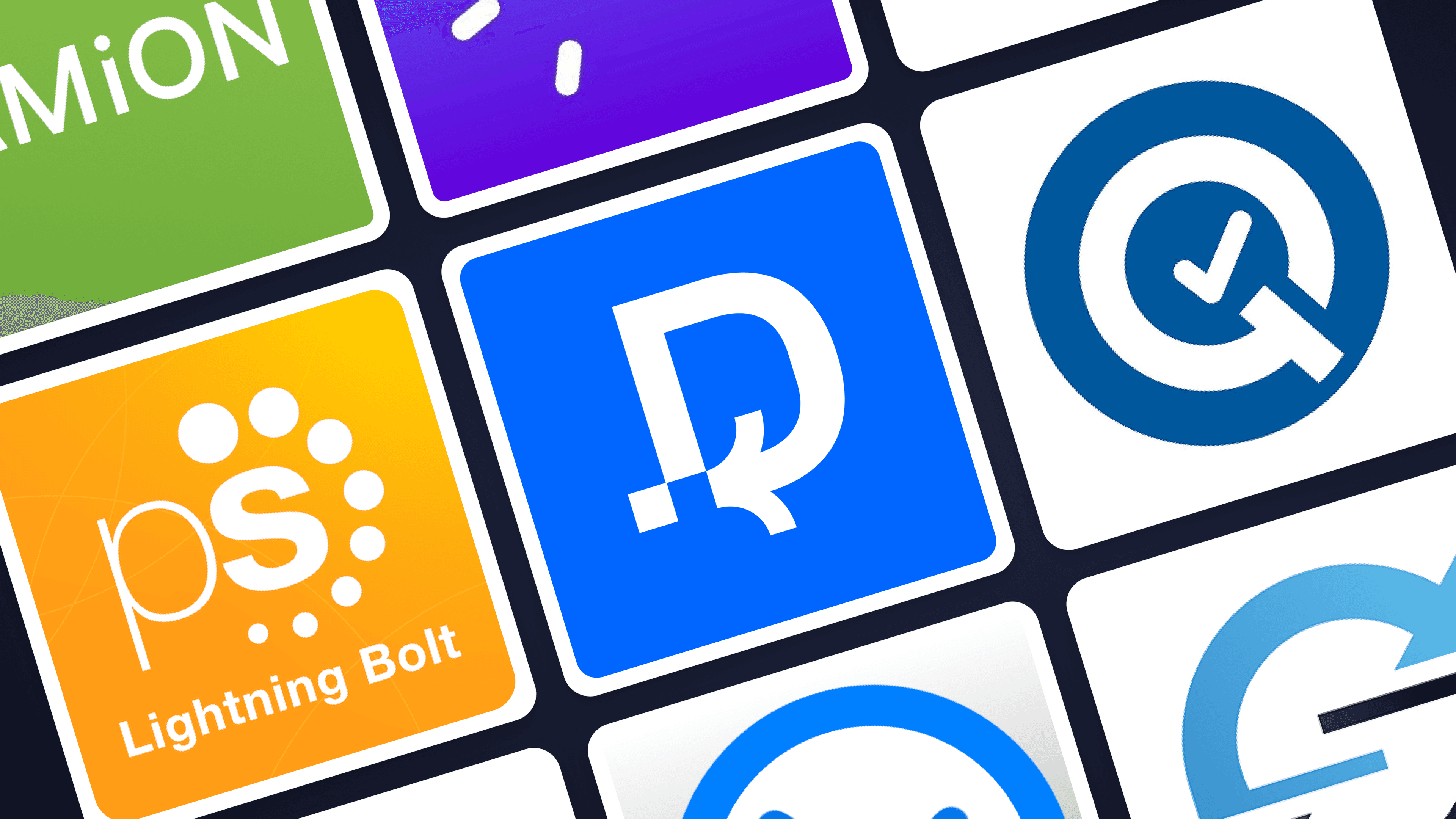 Physician scheduling platform icons side by side