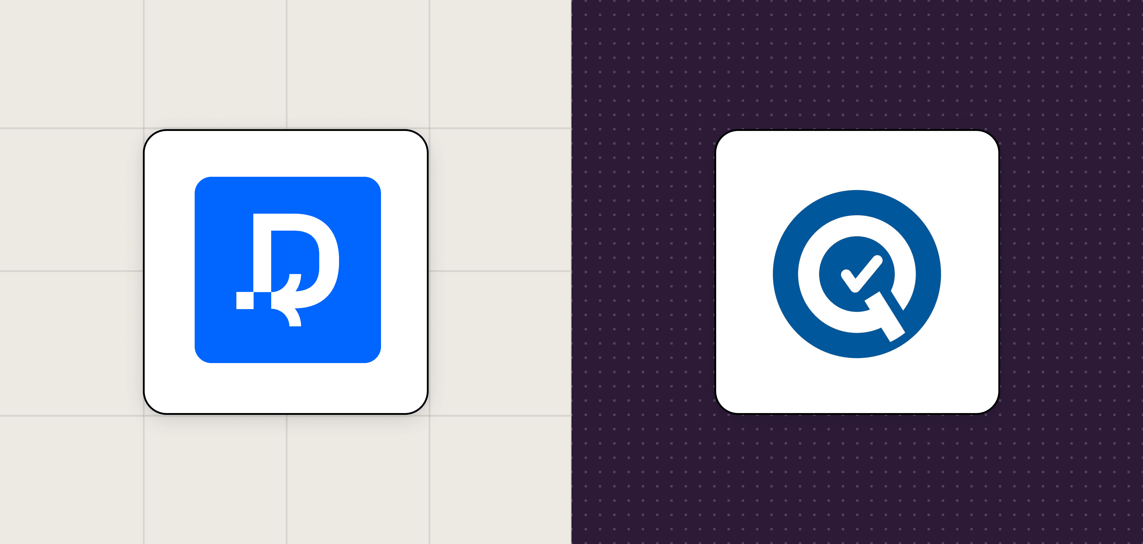 The Durate and QGenda app icons side by side