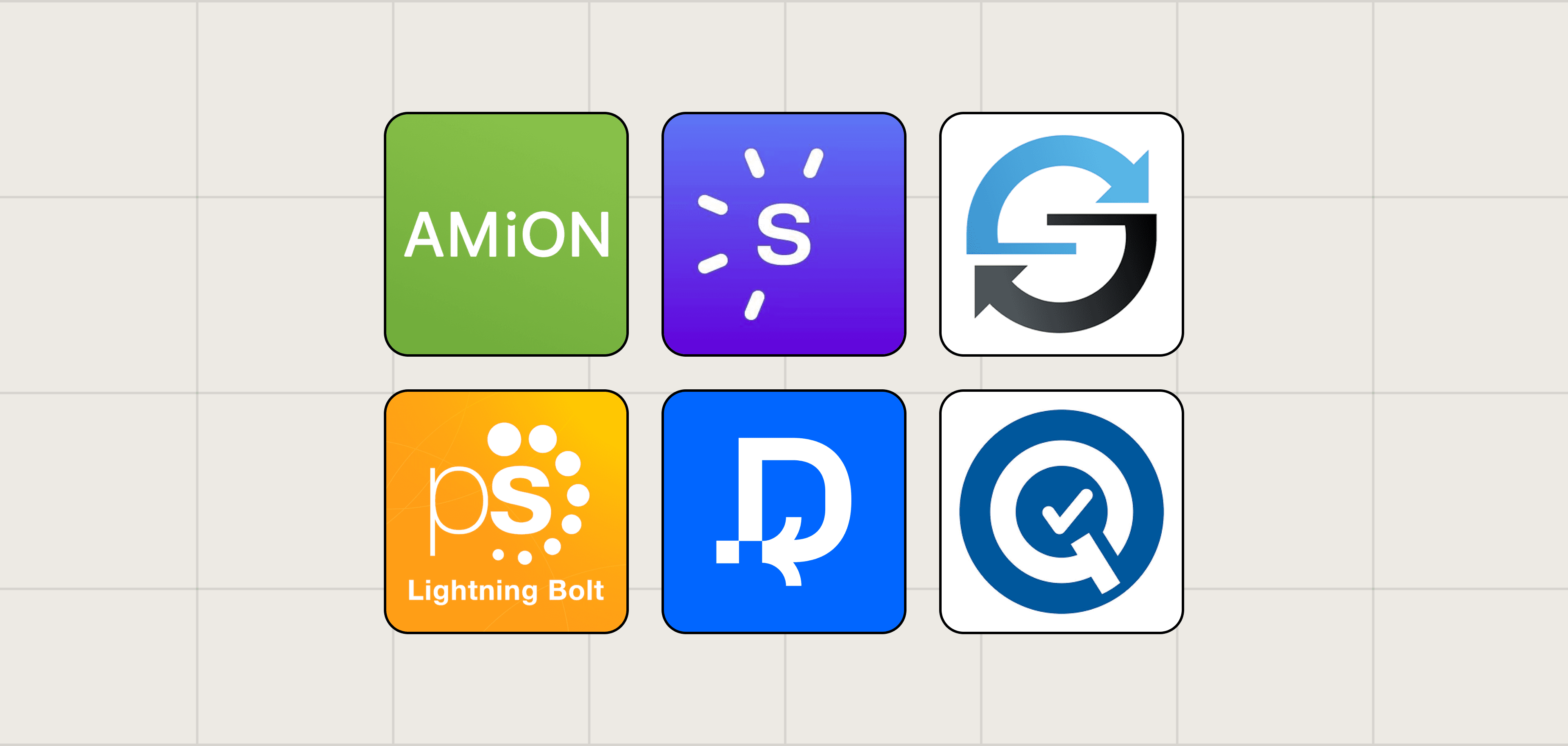 App icons of QGenda alternatives including Durate, Lightning Bolt, ShiftAdmin, and Amion